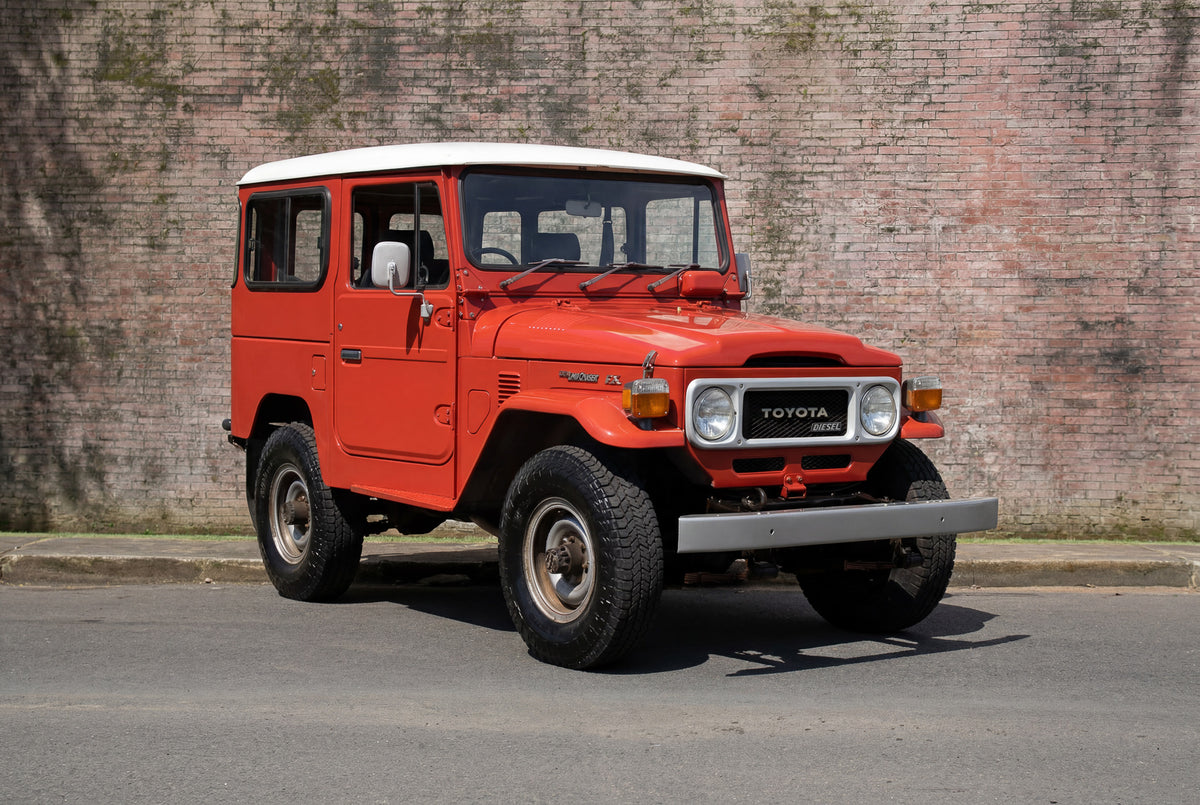 Red 1982 BJ42 LX LAND CRUISER FOR SALE