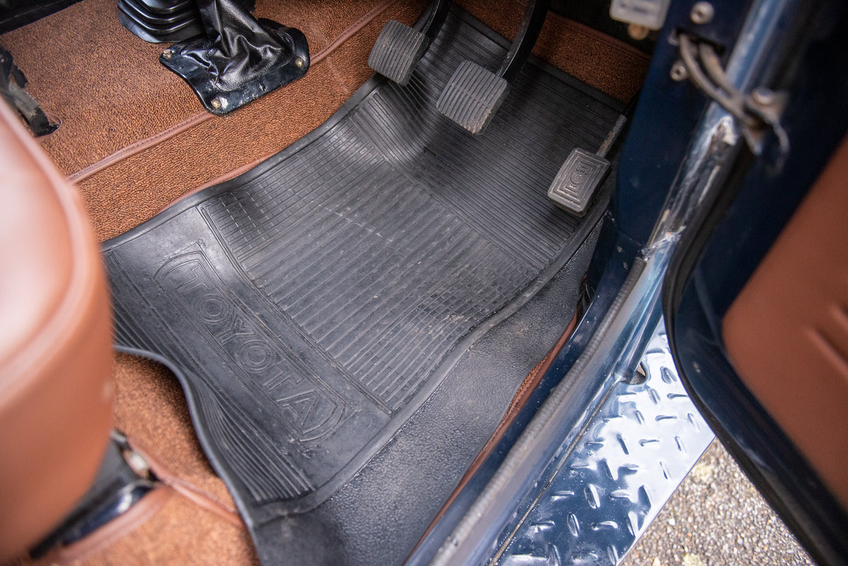 1983 Toyota BJ40 Land Cruiser in Royal Blue Clean Paintwork with Custom Brown Leather Interior