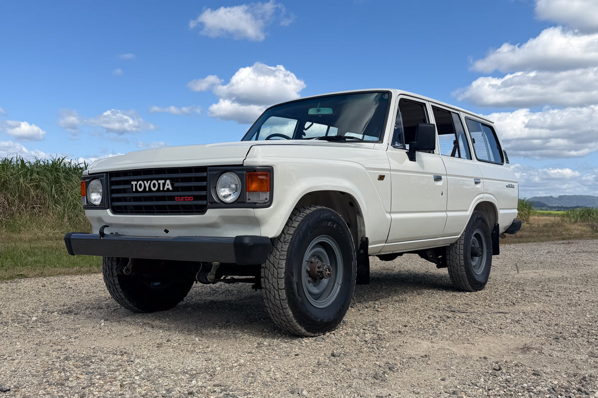 White 60 Series 1986 Toyota HJ61 Land Cruiser For Sale Australia  UK South Africa