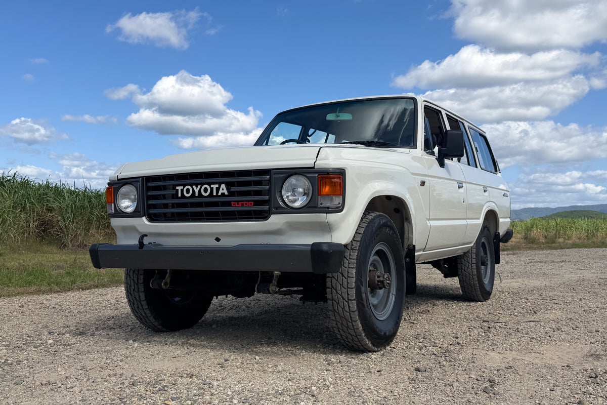 White 60 Series 1986 Toyota HJ61 Land Cruiser For Sale Australia  UK South Africa