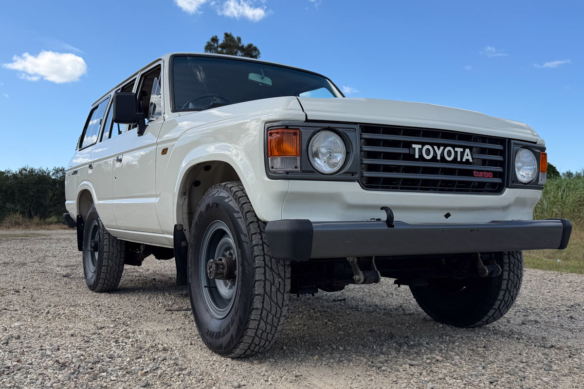 White 60 Series 1986 Toyota HJ61 Land Cruiser For Sale Australia  UK South Africa