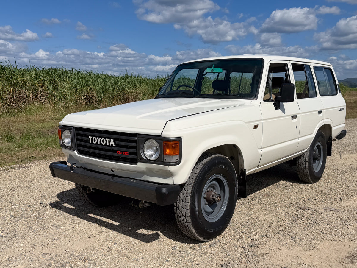 White 60 Series 1986 Toyota HJ61 Land Cruiser For Sale Australia  UK South Africa