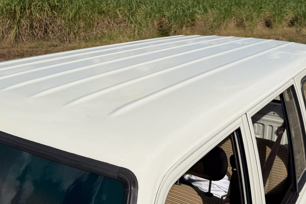 White 60 Series 1986 Toyota HJ61 Turbo Diesel Land Cruiser with Many Genuine Toyota Parts For Sale