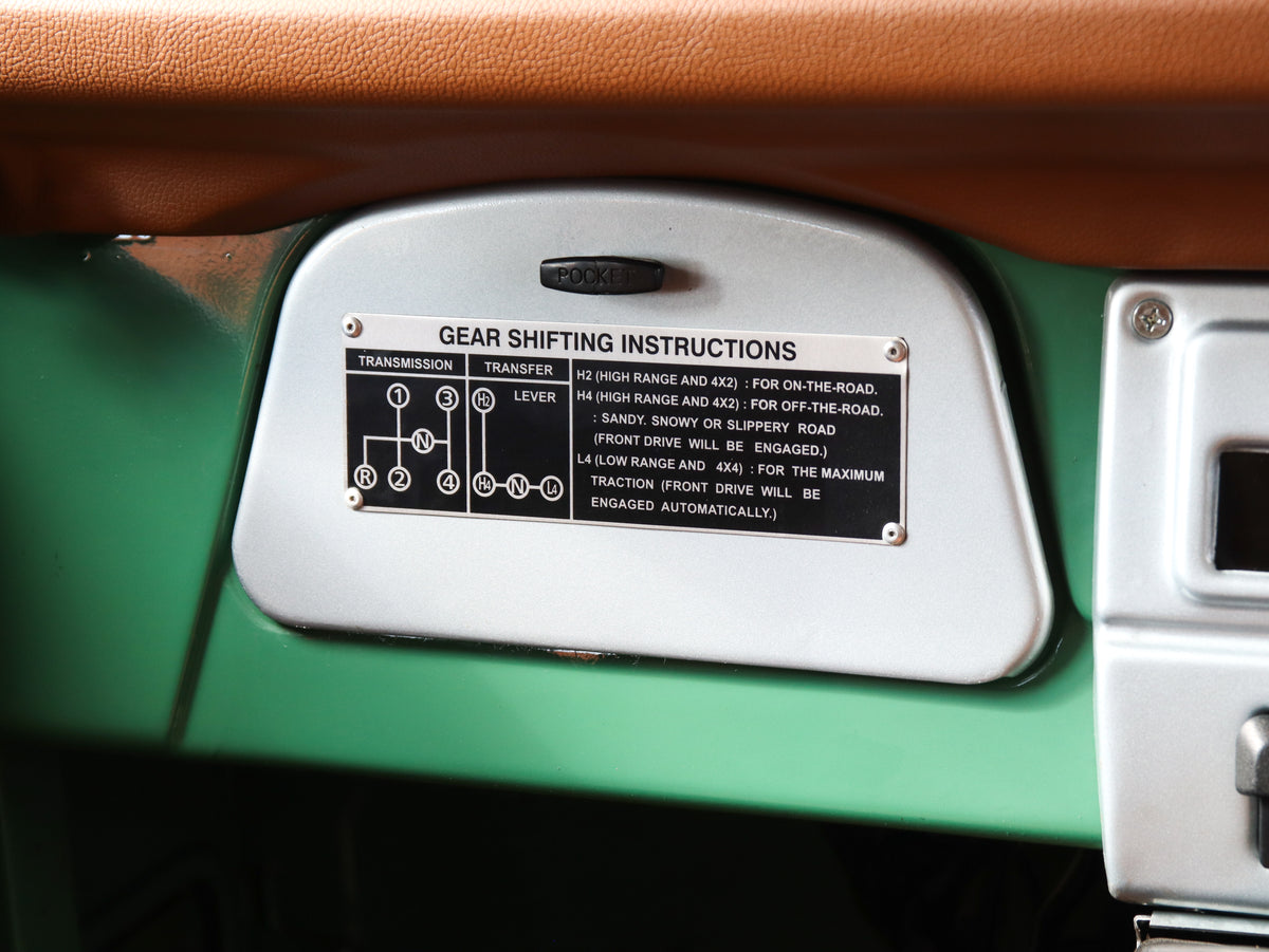 1982 TOYOTA BJ40 LAND CRUISER (SOLD)