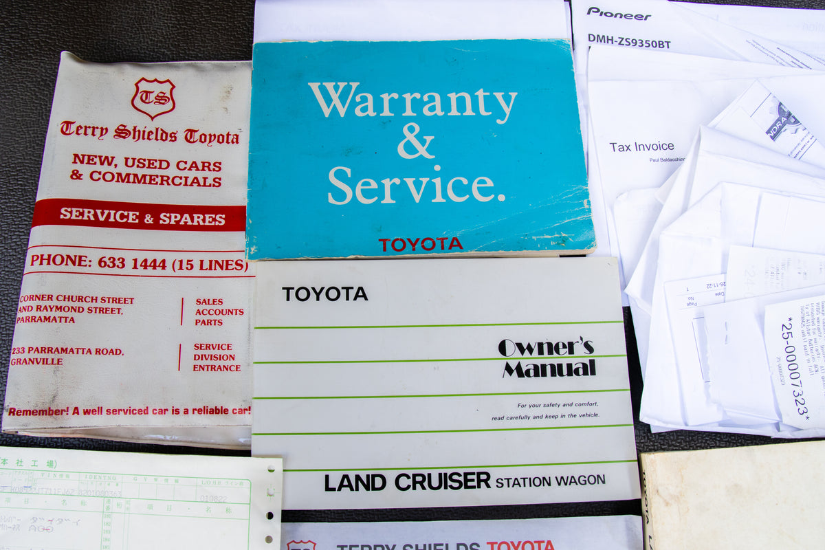 1989 TOYOTA FJ62 LAND CRUISER