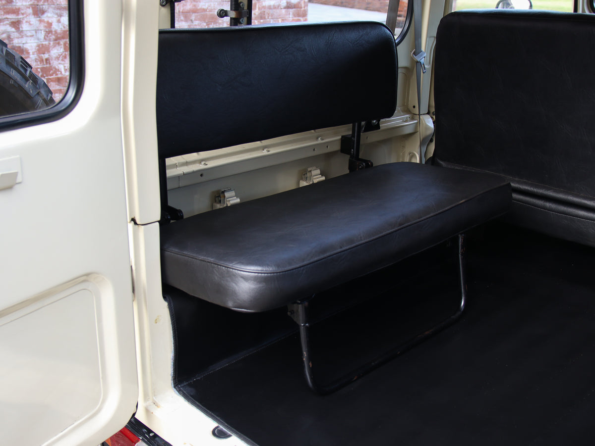 Classic 40 Series Toyota FJ40 Land Cruiser with Bulk Genuine Interior Parts and Black Leather Seats