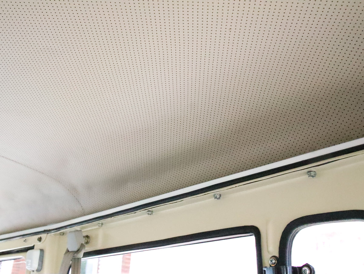 Beige 1980 Toyota FJ40 Land Cruiser with Bulk New Genuine Trims and Accessories Restored by Hogg & Swan