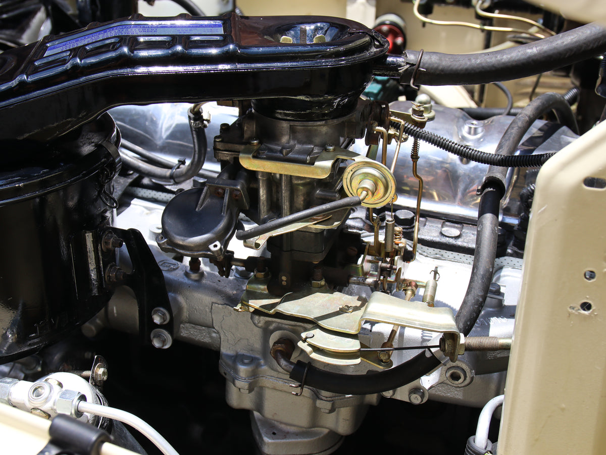 Original 2F Engine Overhauled of Beige 1980 Toyota Jeep FJ40 Land Cruiser 