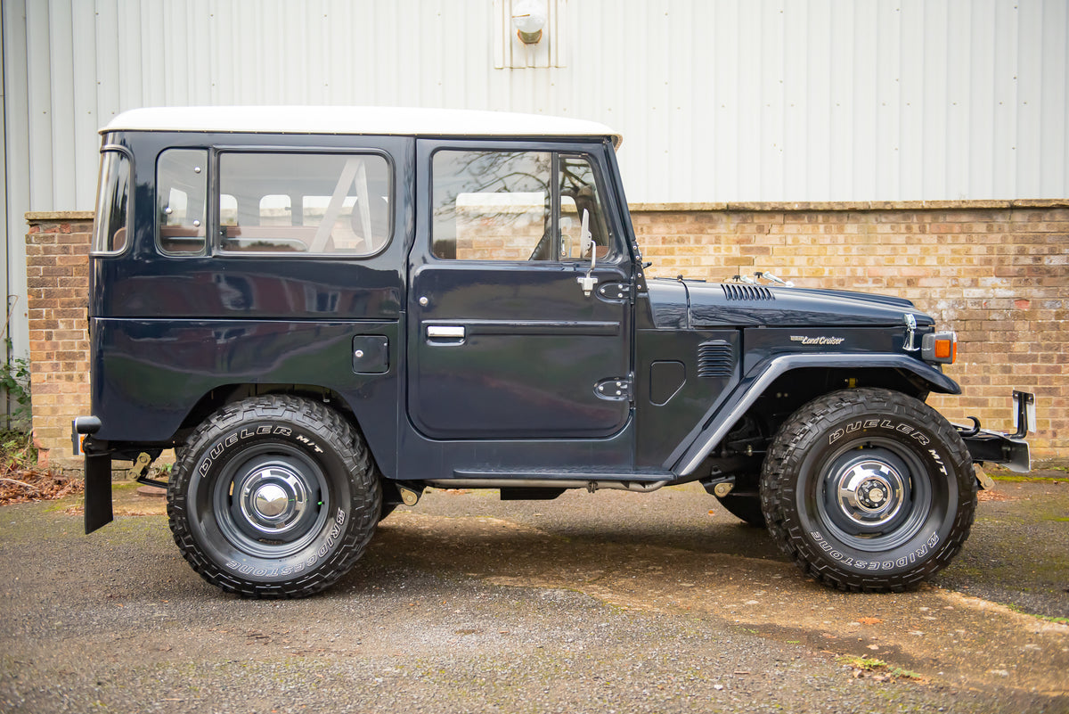 Restored 1983 Toyota BJ40 Land Cruiser B Series Diesel Engine with Bulk New Exterior Trims and Accessories Restored by Hogg & Swan