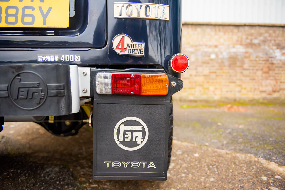 Restored 1983 Toyota BJ40 Land Cruiser B Series Diesel Engine with Bulk New Exterior Trims and Accessories Restored by Hogg & Swan