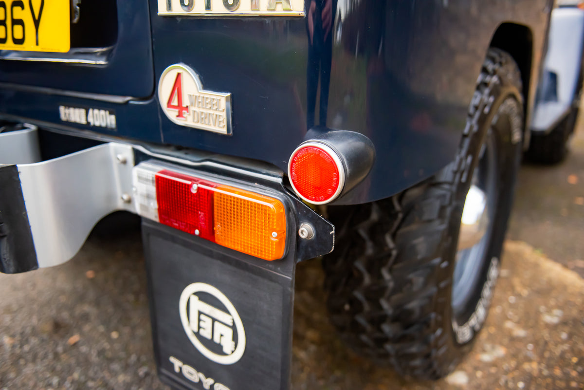 Restored 1983 Toyota BJ40 Land Cruiser B Series Diesel Engine with Bulk New Exterior Trims and Accessories Restored by Hogg & Swan