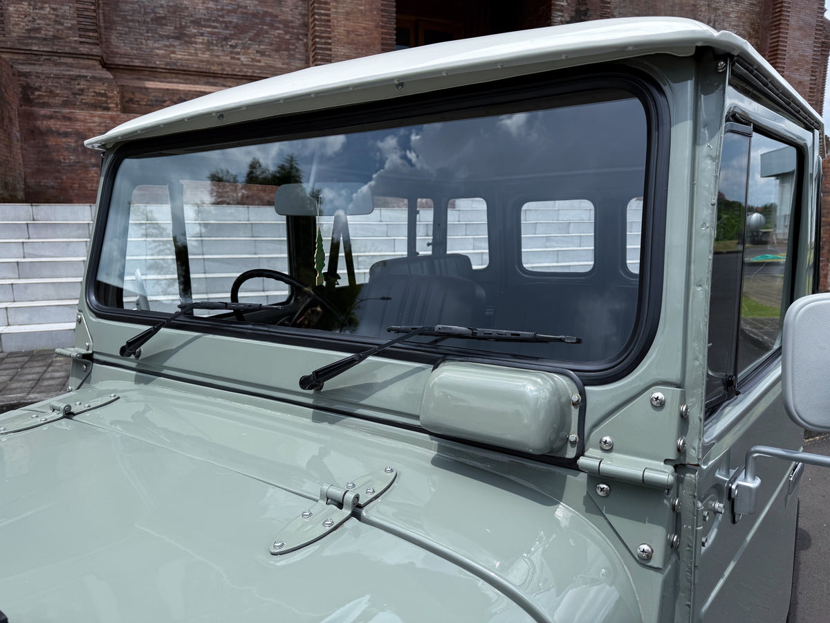 Newly Restored Grey 1979 Toyota FJ40 Land Cruiser Classic Look and New Genuine Toyota Parts