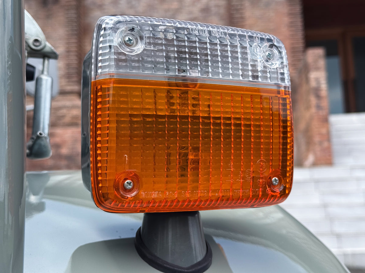 Newly Restored Grey 1979 Toyota FJ40 Land Cruiser Classic Look and New Genuine Toyota Parts