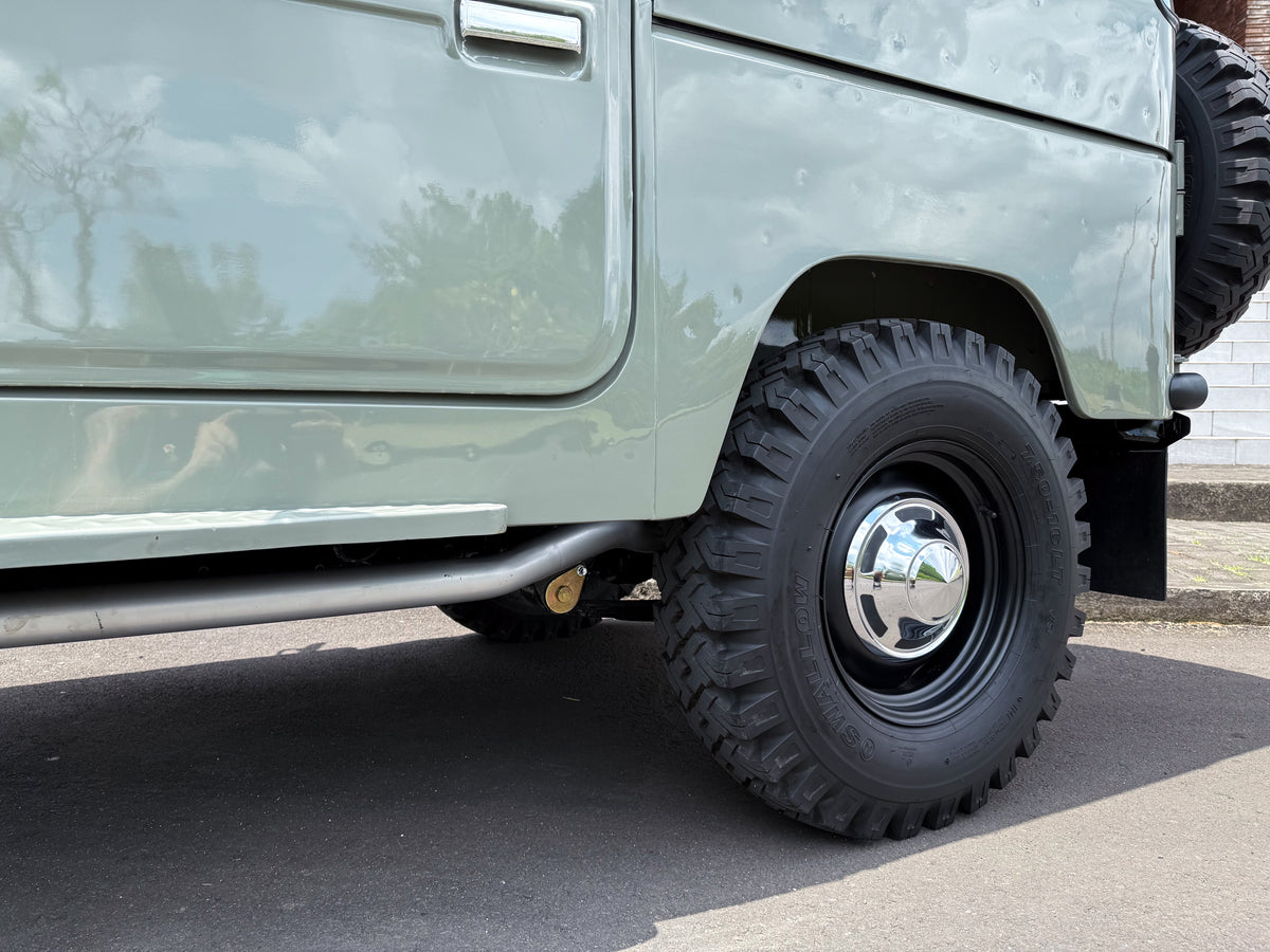 Restored Classic Toyota 40 Series Grey 1979 FJ40 Classic Original Look With Classic Tyres
