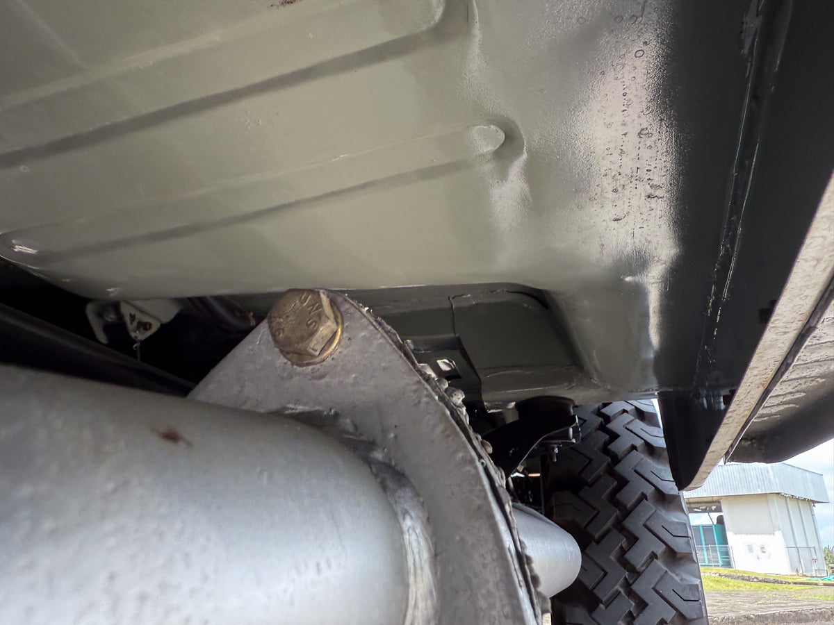 Nut and Bolt Restoration of Grey 1979 Toyota FJ40 Land Cruiser Restored By Hogg & Swan