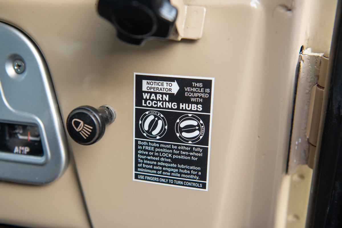 1977 TOYOTA FJ40 LAND CRUISER (SOLD)