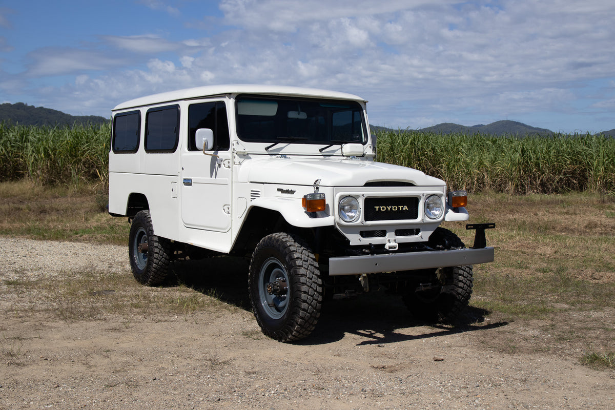Vintage FJ45 Troop Carrier Full Restoration For Sale