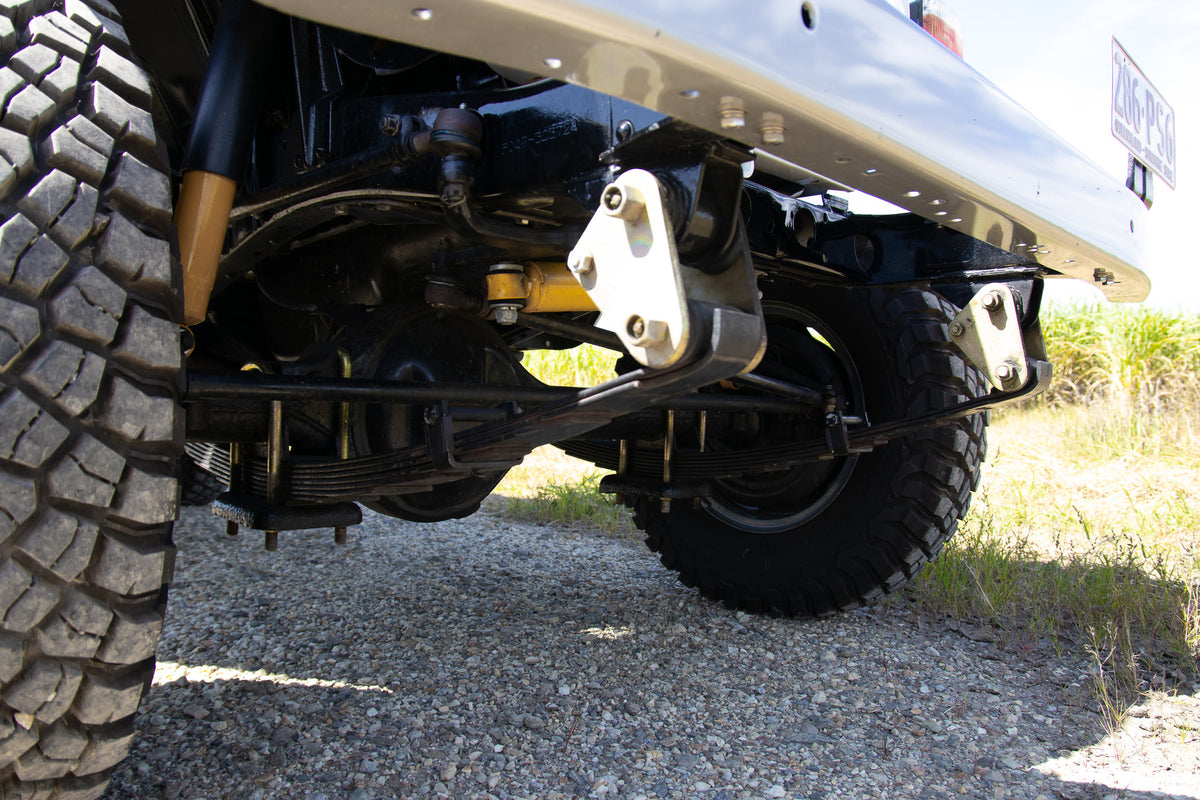 Classic 40 Series White 1982 Toyota FJ45 Troop Carrier Land Cruiser Full Restoration For Sale