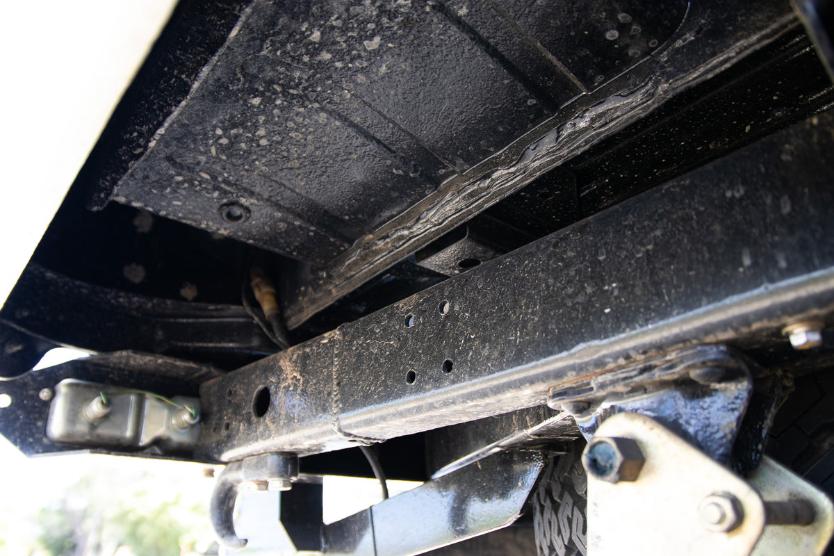 Classic 40 Series Toyota FJ45 Troop Carrier Land Cruiser Full Restoration with a Solid Chassis and Underbody For Sale