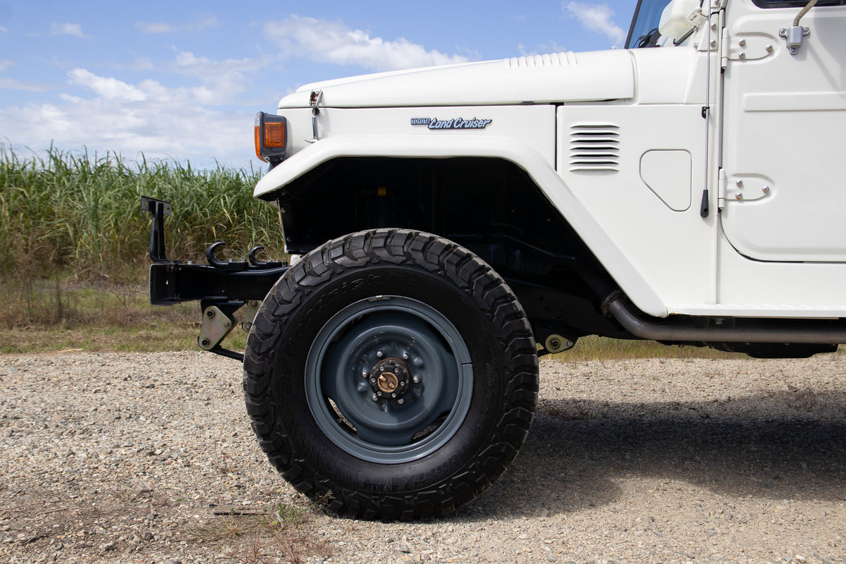 Restored 1982 FJ45 Troop Carrier Land Cruiser with Genuine Toyota Parts For Sale