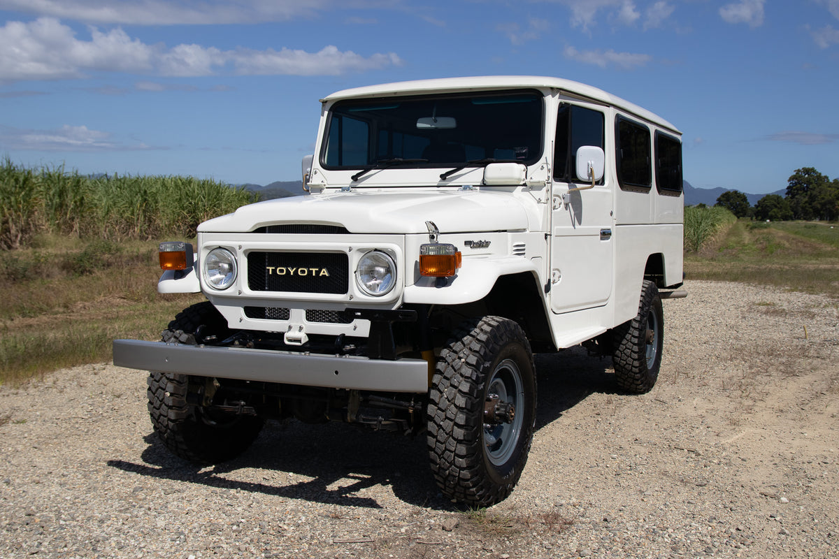 Vintage 40 Series FJ45 Troop Carrier Full Restoration For Sale
