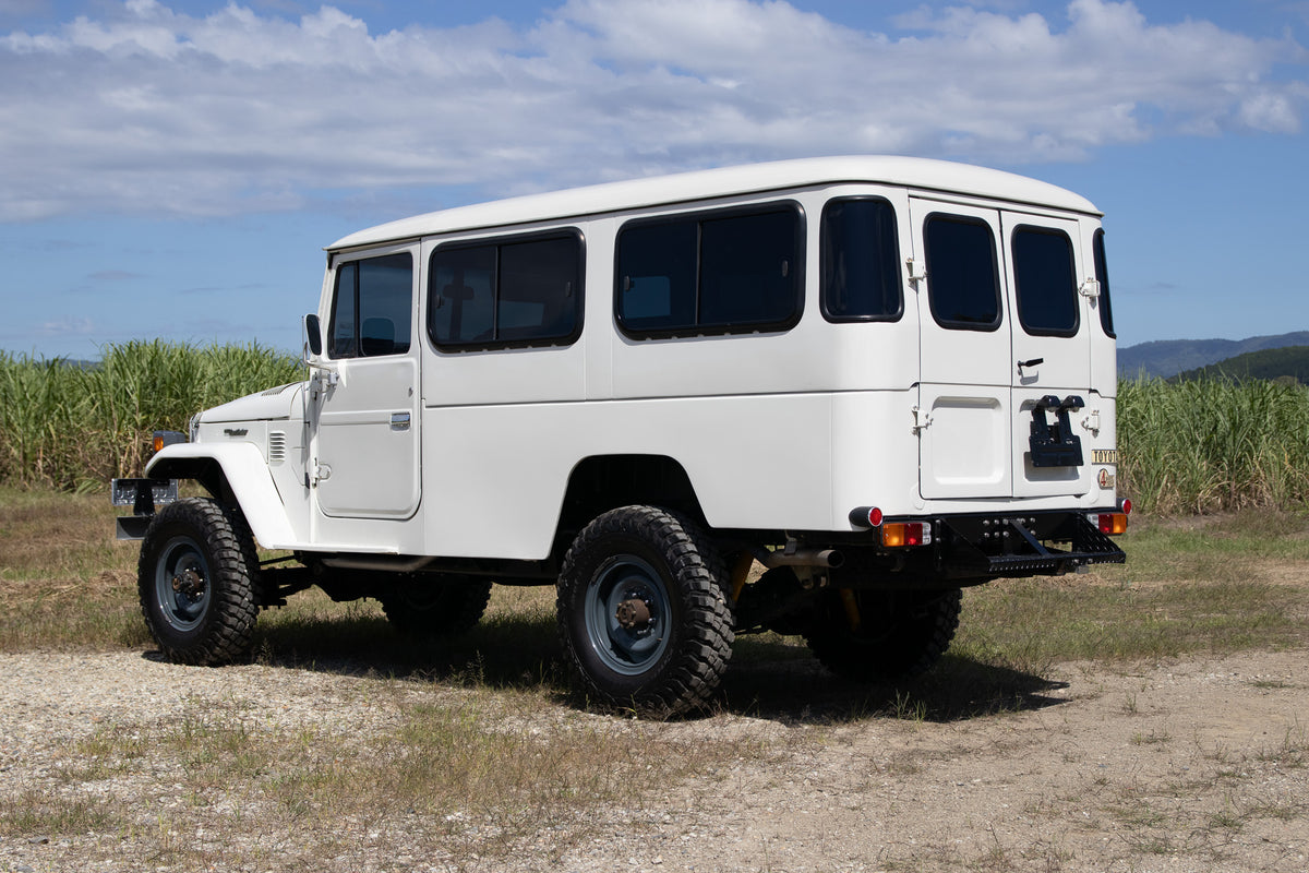 Vintage 40 Series FJ45 Troop Carrier Full Restoration For Sale