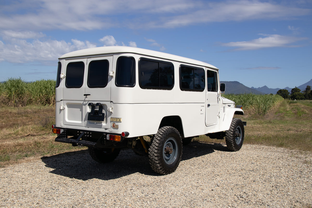 Vintage 40 Series FJ45 Troop Carrier Full Restoration For Sale