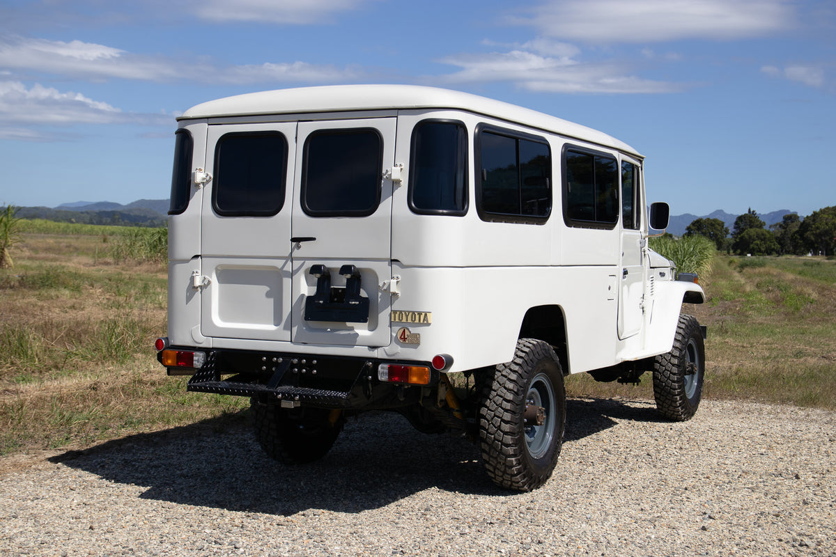 Vintage 40 Series FJ45 Troop Carrier Full Restoration For Sale