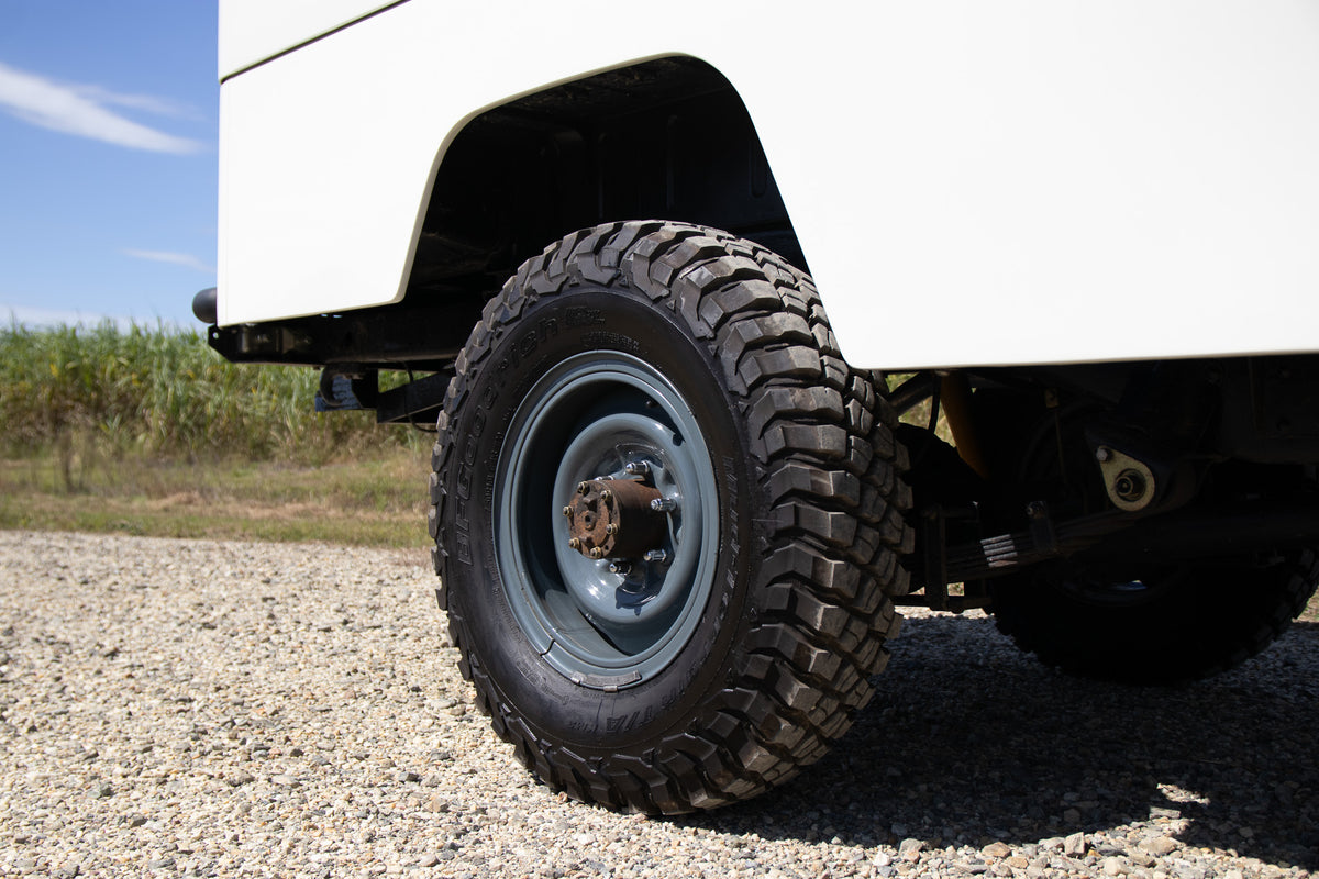 Classic 40 Series White 1982 Toyota FJ45 Troop Carrier Land Cruiser Full Restoration For Sale