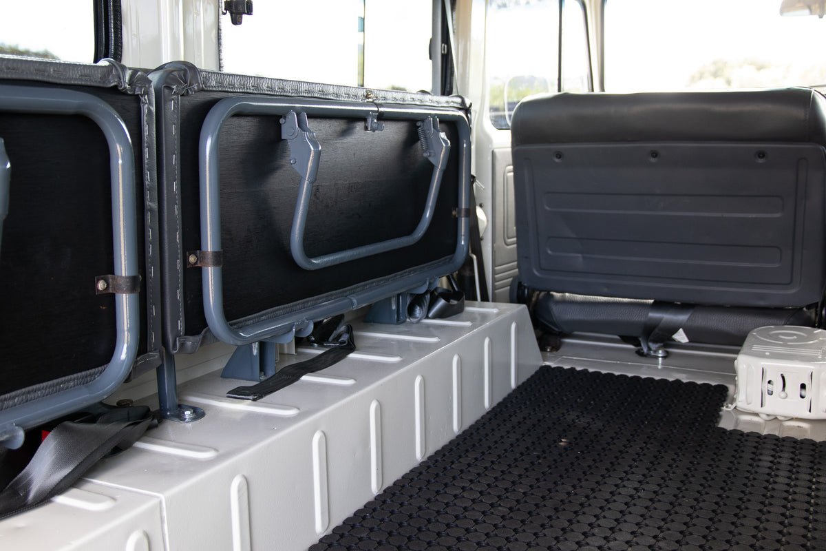 Classic 40 Series White 1982 Toyota FJ45 Troop Carrier Land Cruiser Full Restoration For Sale